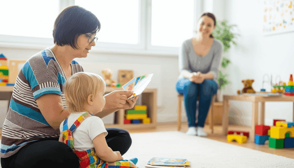 Logopädische Diagnostik für Kleinkinder in der Praxis Mundwerk Schwerin